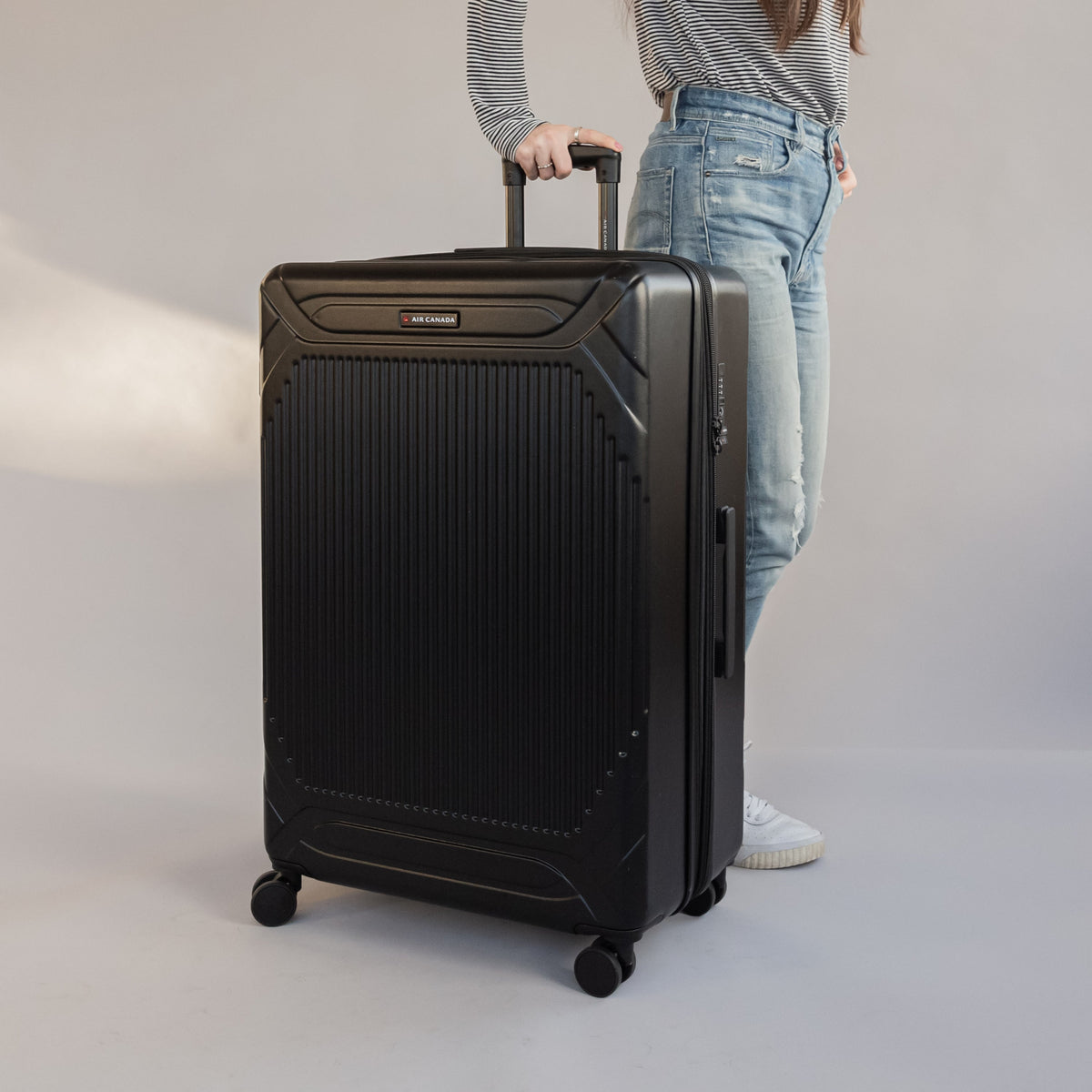 Air Canada Luggage Air Canada Milan 3 Piece Hardside Expandable Luggage Set