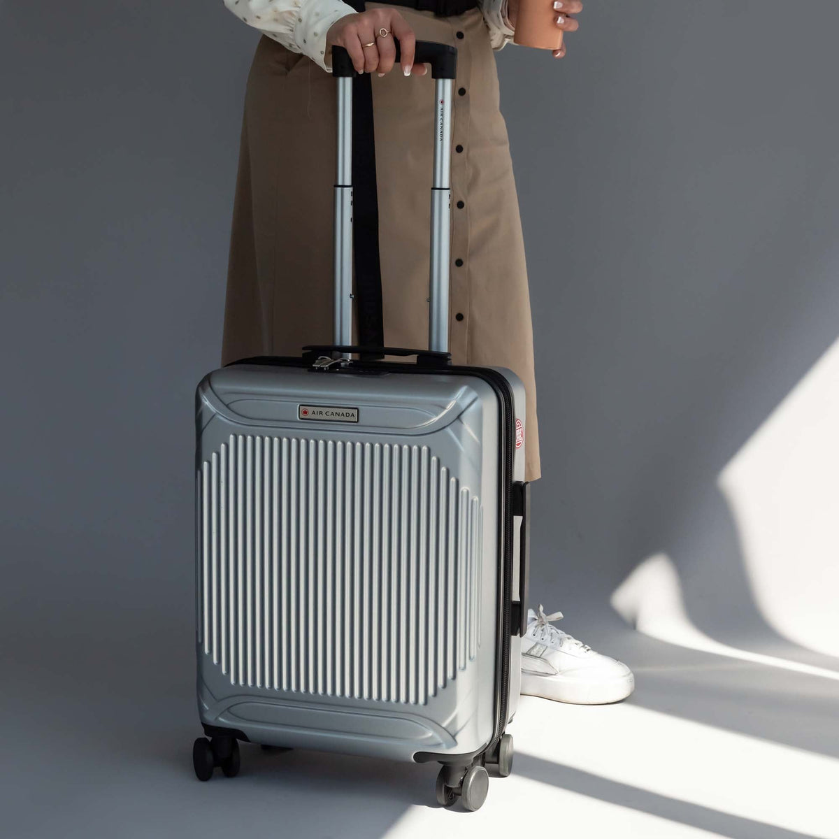 Air Canada Luggage Air Canada Milan Carry-On Hardside Expandable Luggage