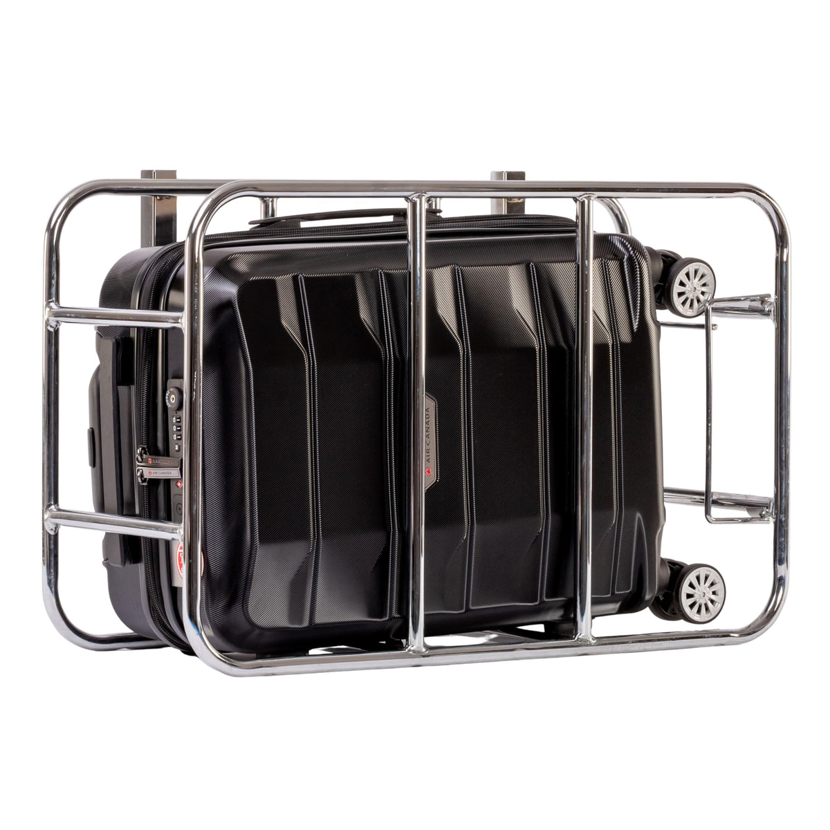 Air Canada Luggage Black Air Canada Escape Hardside 3-Piece Luggage Set