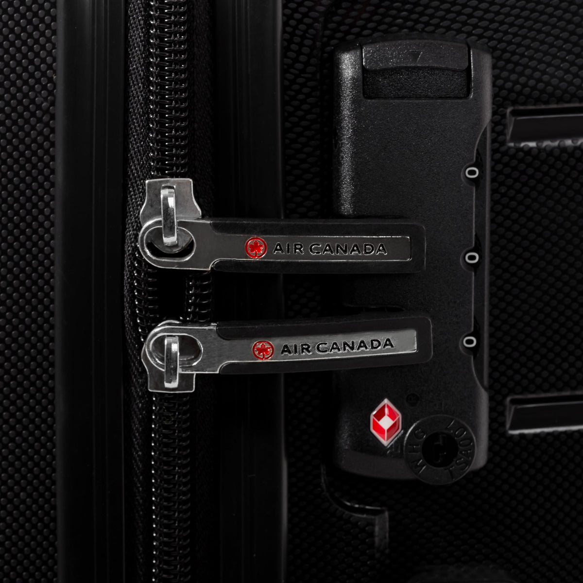 Air Canada Luggage Black Air Canada Optimum Hardside Carry-On Luggage