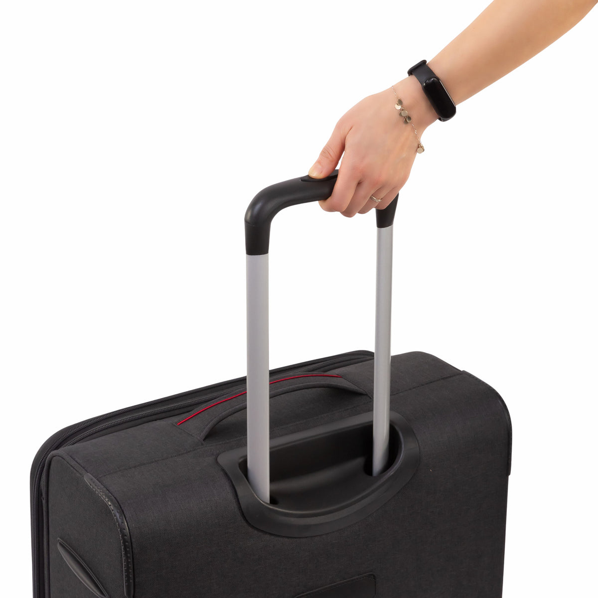 Air Canada Luggage Grey Air Canada Indigo Lite 3 piece Expandable Spinner Luggage Set