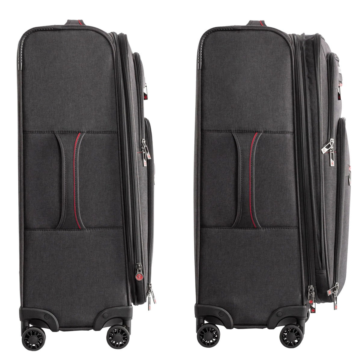 Air Canada Luggage Grey Air Canada Indigo Lite Large Expandable Spinner Luggage
