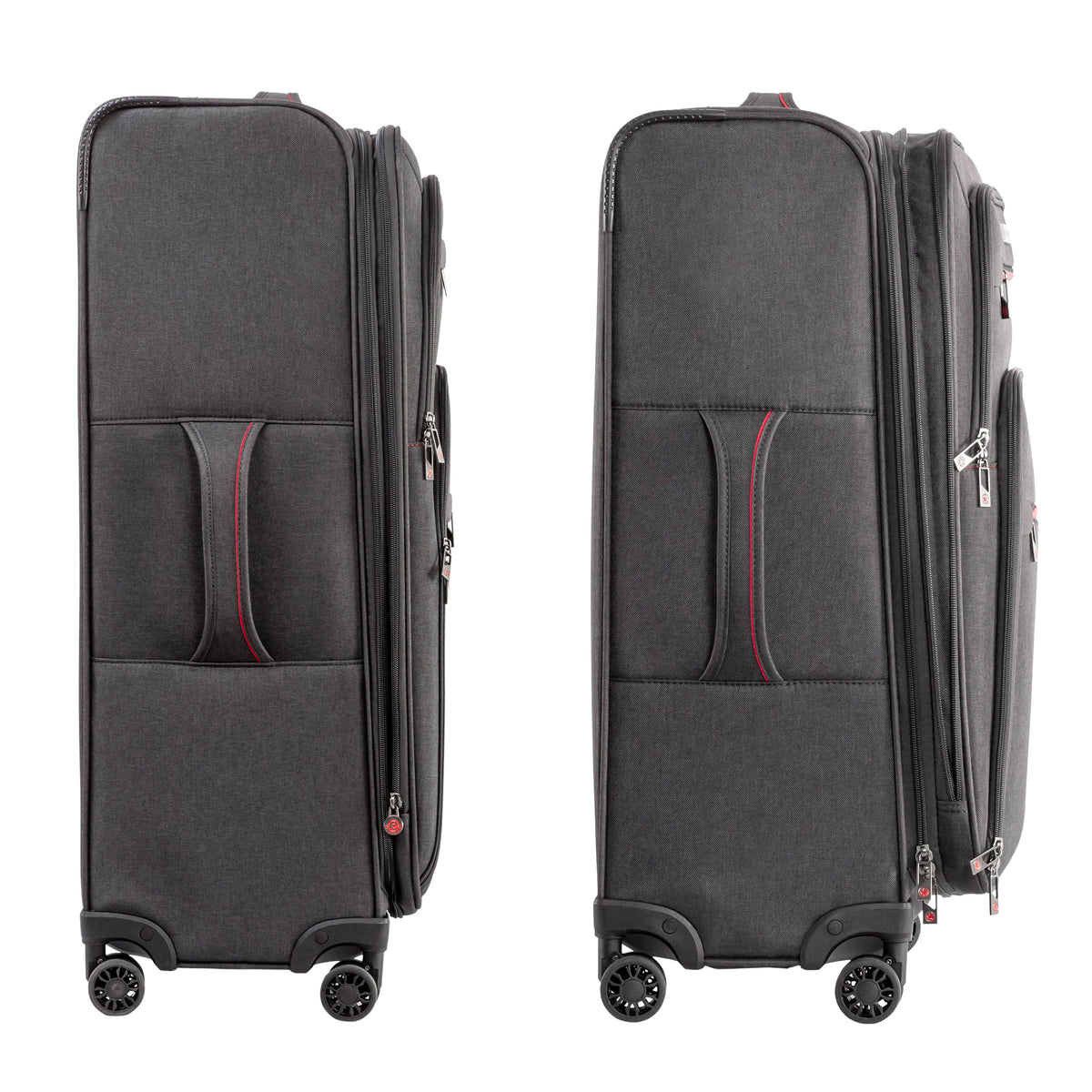 Air Canada Luggage Grey Air Canada Indigo Lite Medium Expandable Spinner Luggage