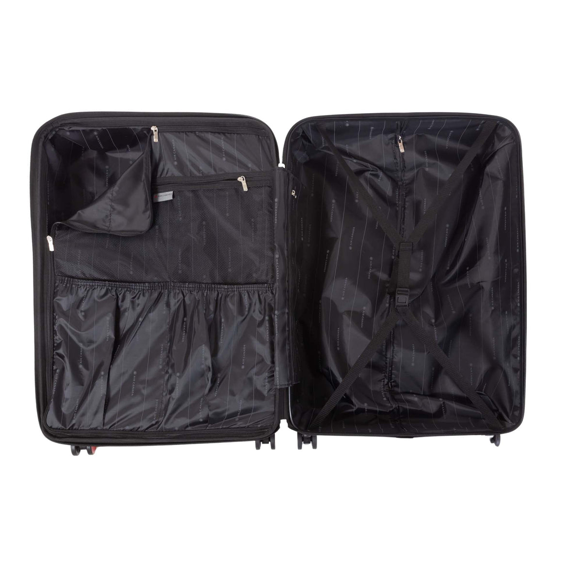 Air Canada Luggage Silver Air Canada Magnum Hardside Large Expandable Luggage