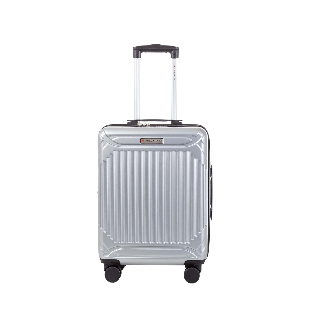 Air Canada Luggage Silver Air Canada Milan Carry-On Hardside Expandable Luggage