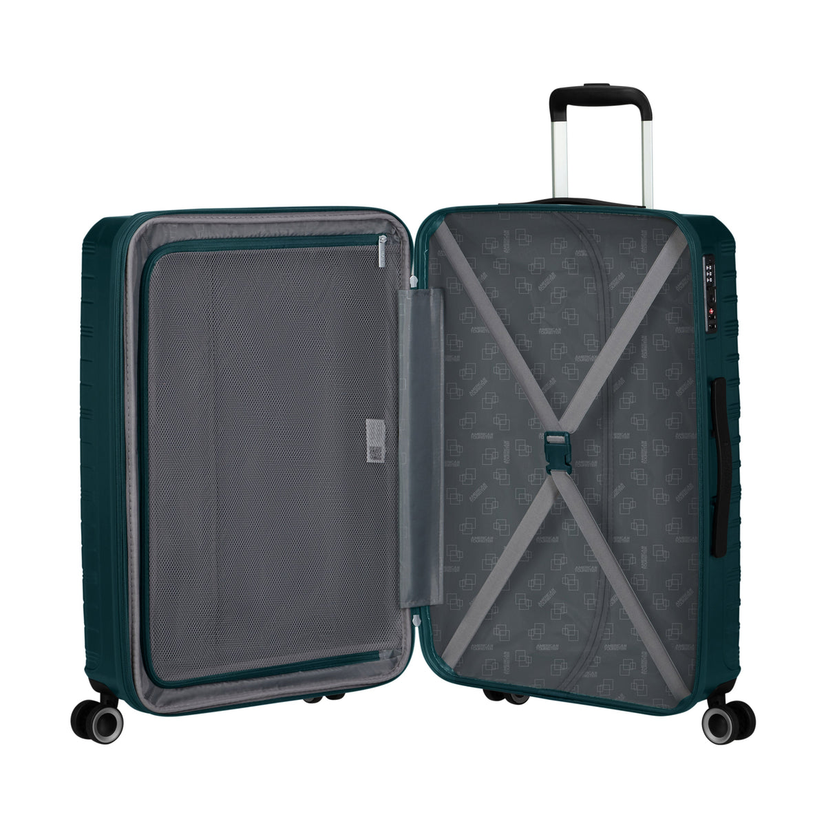 American Tourister Luggage American Tourister Surftime Spinner Expandable Medium Luggage
