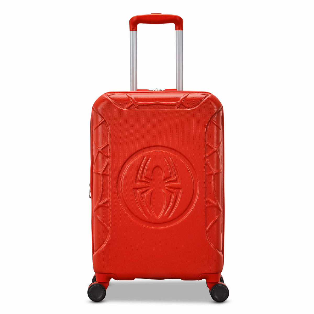 American Tourister Luggage Bright Red American Tourister Spiderman Kids Spinner Expandable Carry-On Luggage