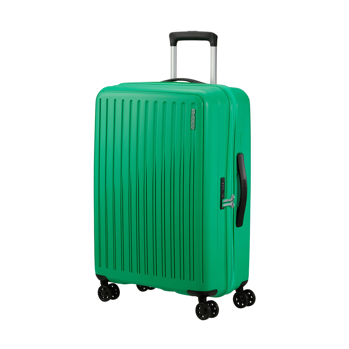 American Tourister Luggage Limited Edition: Jade Green American Tourister Rejoy Spinner Expandable Medium Luggage