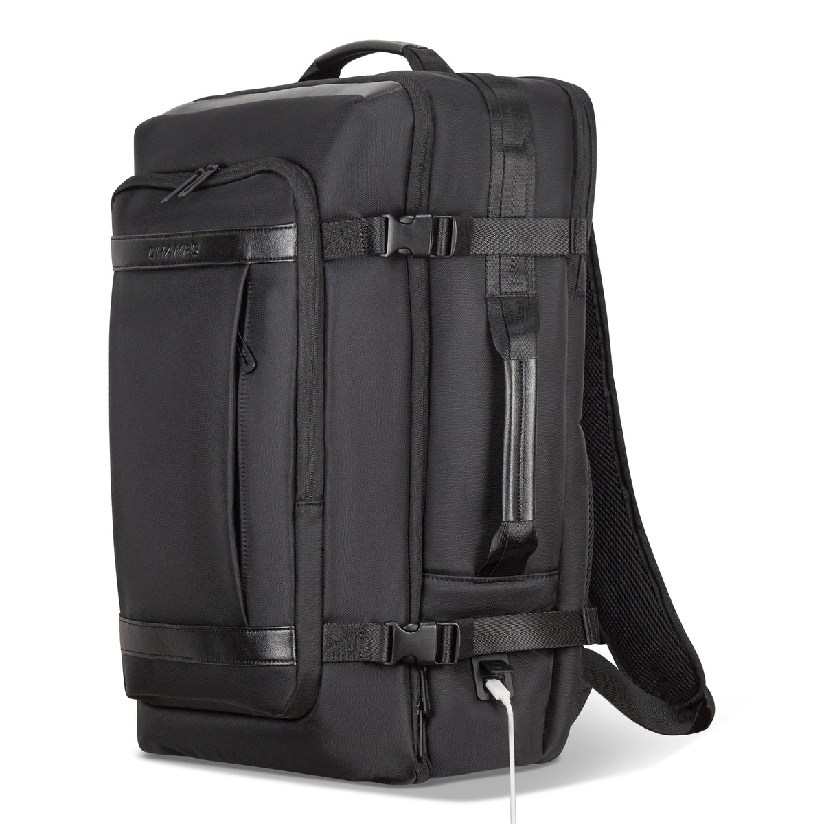 Champs Backpacks Black Champs Onyx Carry-On Backpack