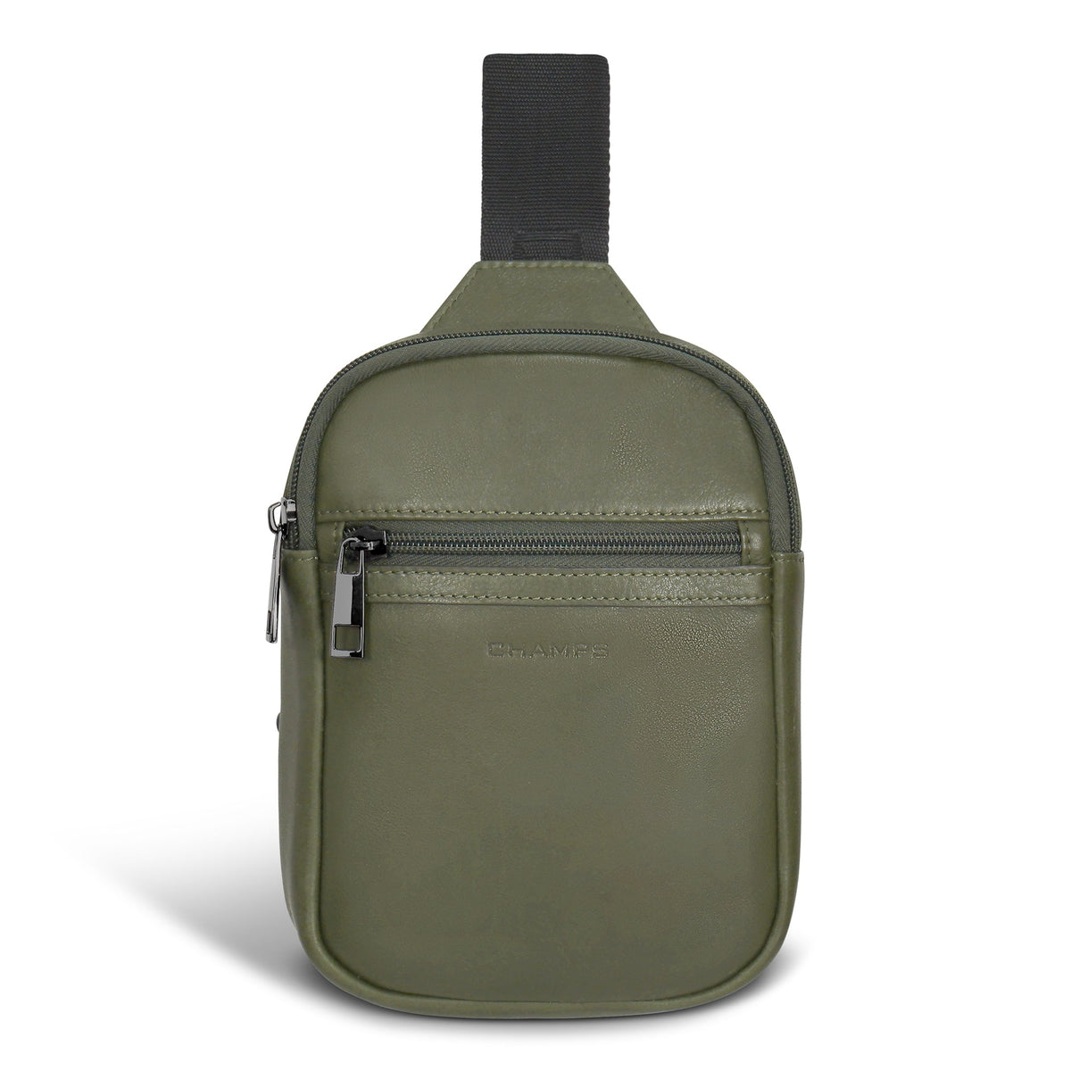 Champs Cross-Body Bag Khaki Champs Onyx Leather Holster Cross-Body Bag