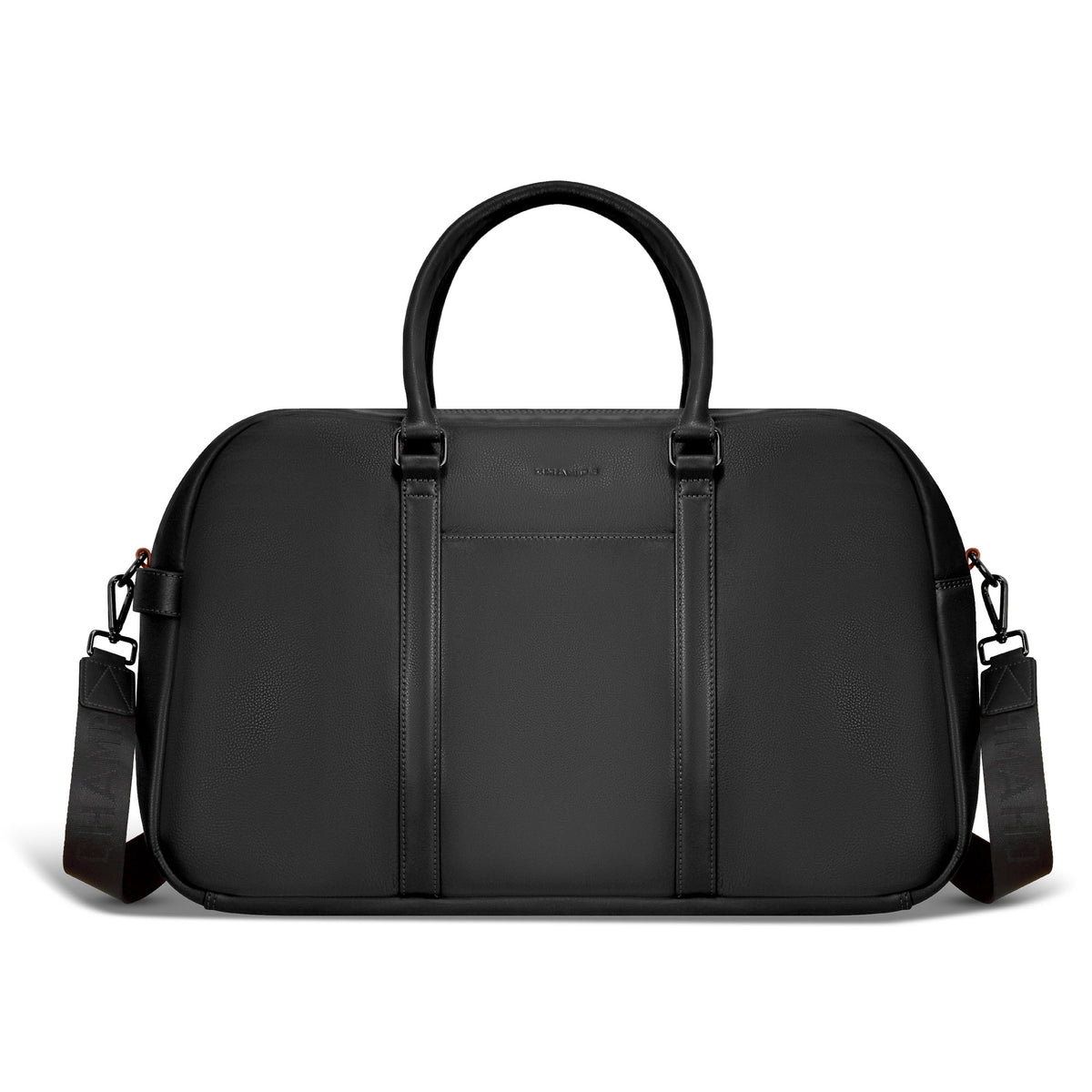 Champs Duffles Black Champs Onyx Leather Duffle Bag