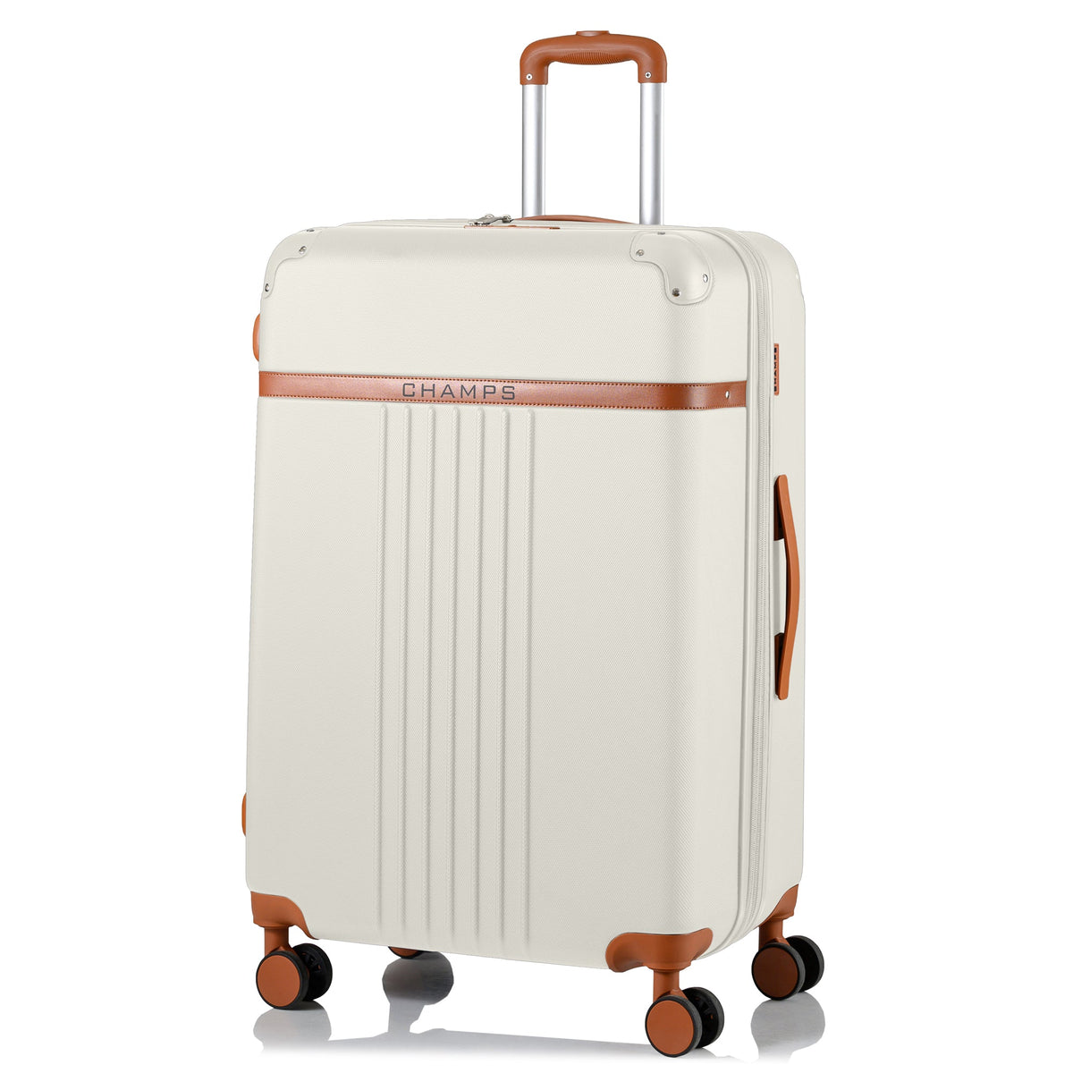 Champs Luggage Champs Vintage Expandable 2-Piece Luggage Set (Carry-On & Large)