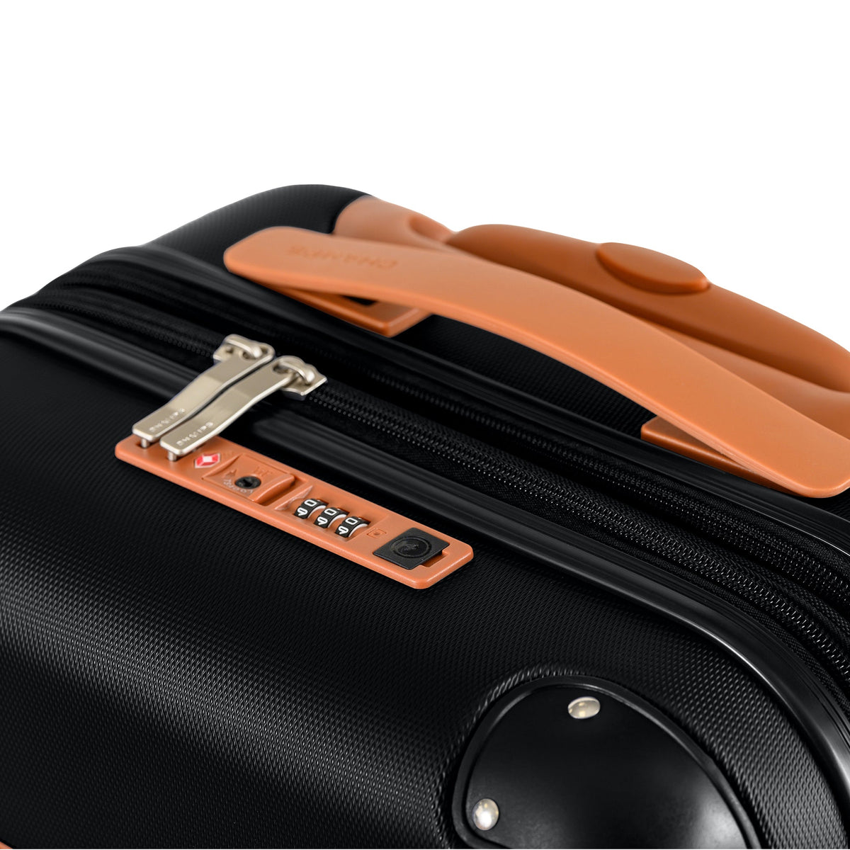 Champs Luggage Champs Vintage Expandable 2-Piece Luggage Set (Carry-On & Large)