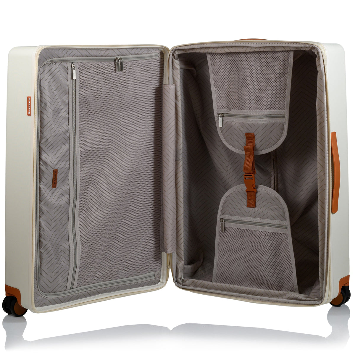 Champs Luggage Champs Vintage Muse Expandable 3-Piece Luggage Set