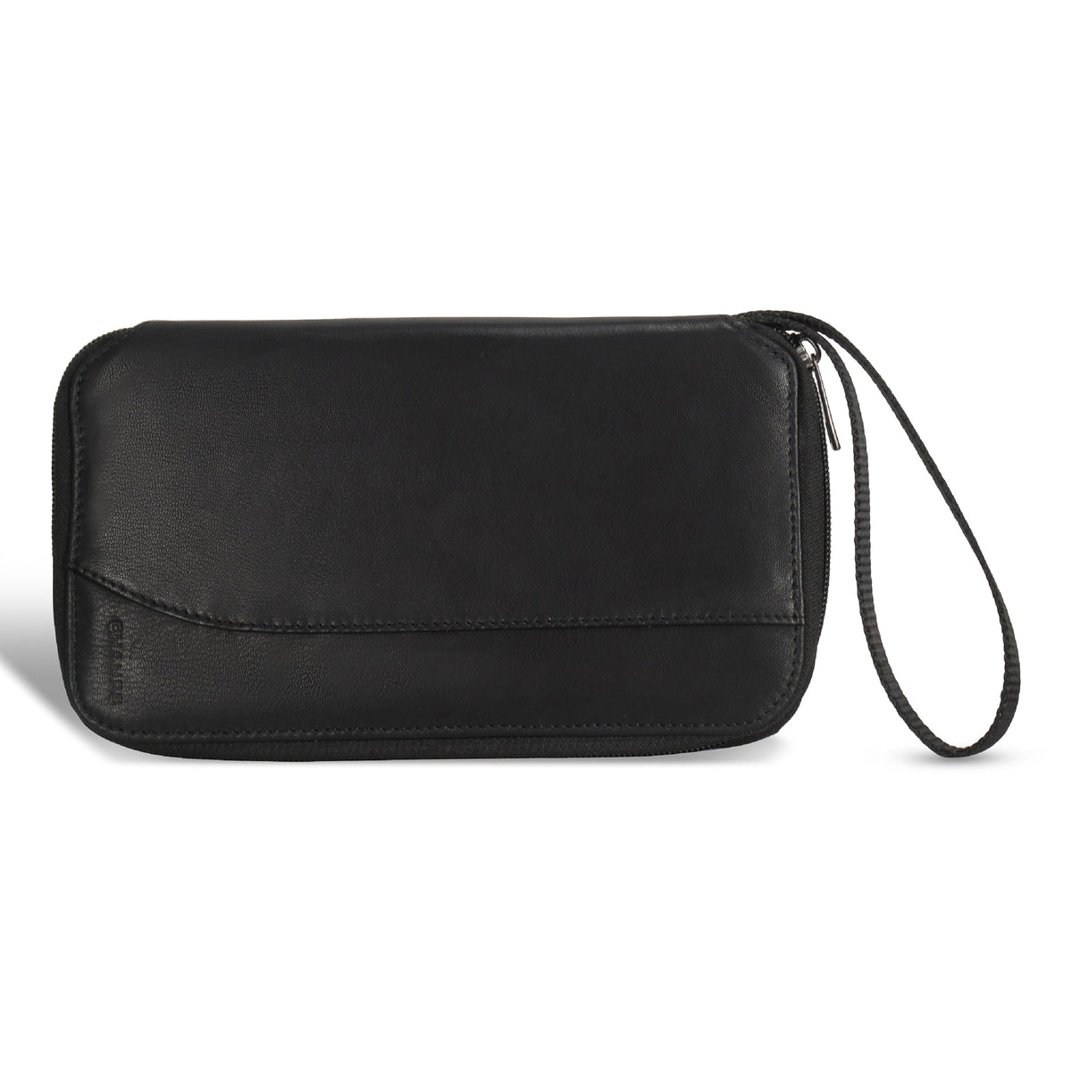 Champs Passport Case Champs Onyx Leather Multi Passport Case