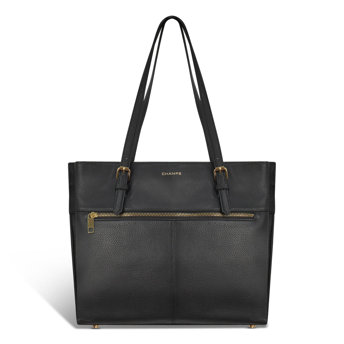 Champs Tote Bag Black Champs Gala Leather Tote Bag