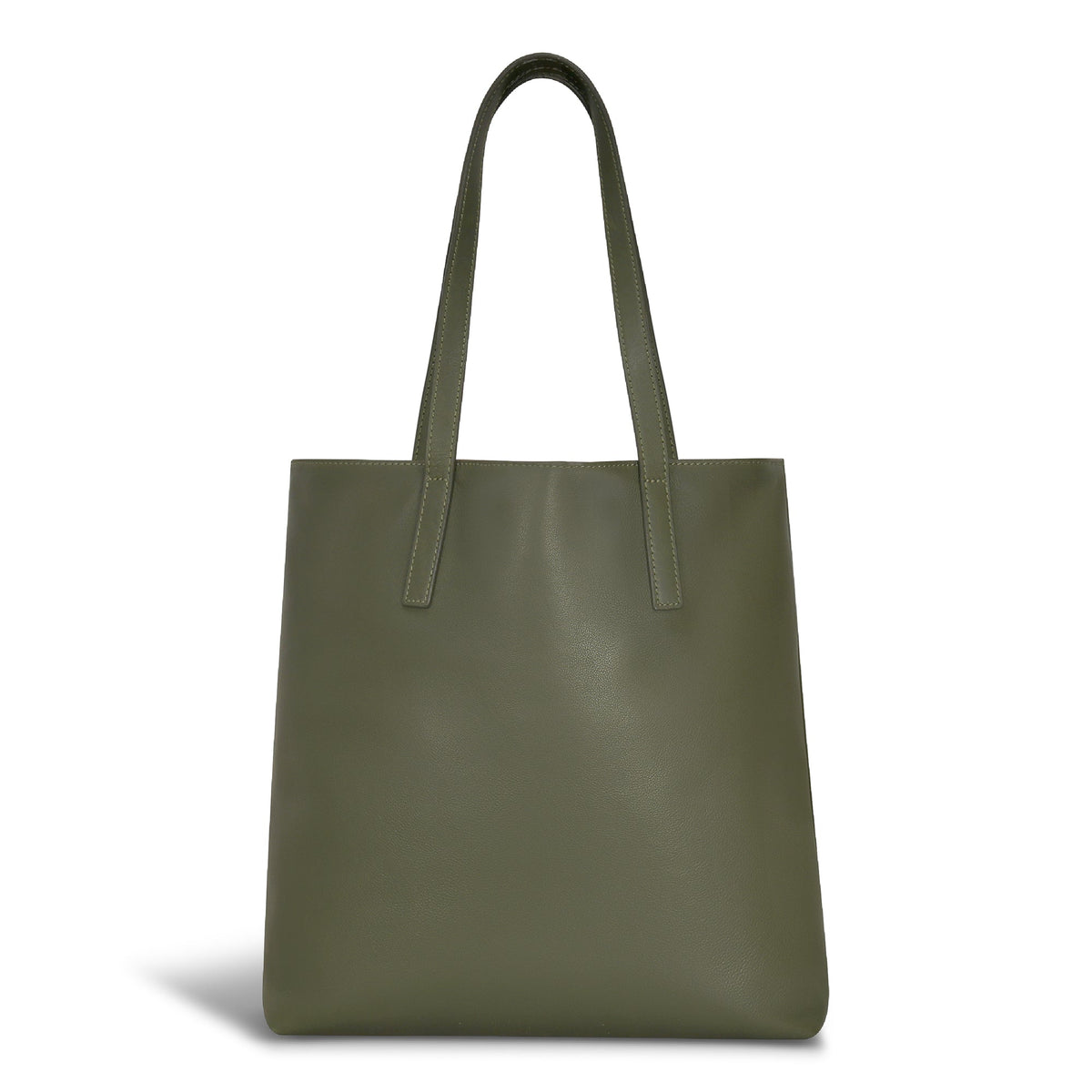 Champs Tote Bag Champs Onyx Leather Vertical Tote
