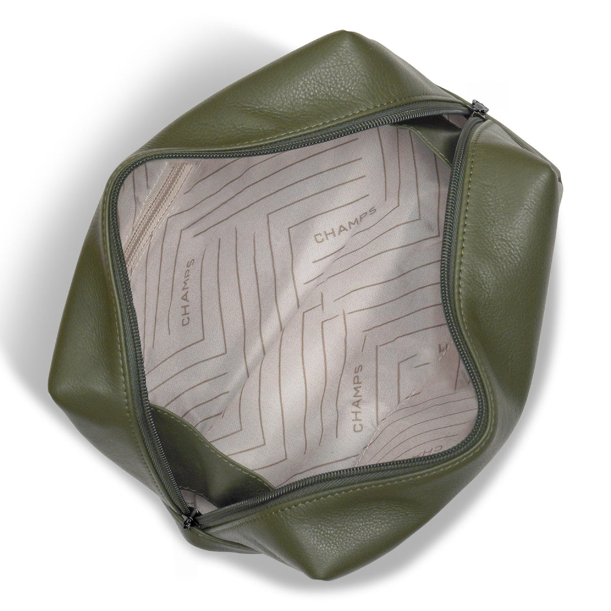 Champs Travel Accessories Champs Onyx Leather Toiletry Bag