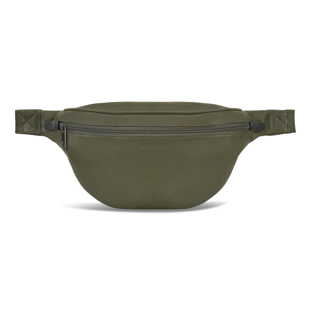 Champs Waist Pouches Khaki Champs Onyx Leather Waist Pack