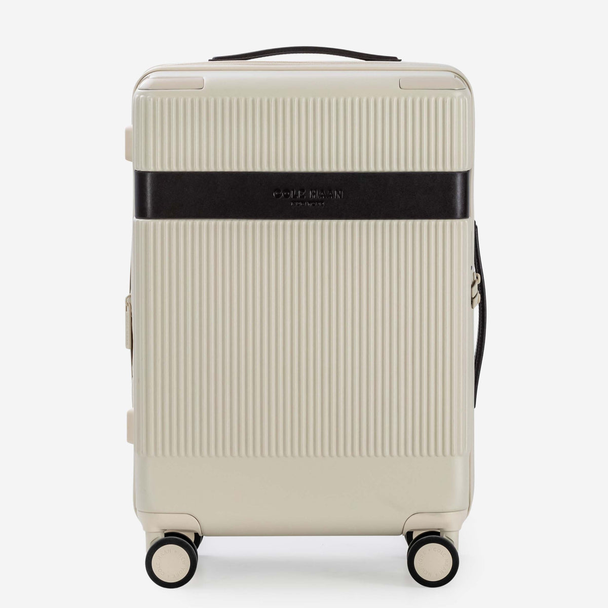 Cole Haan Luggage Birch/DNA Dark Chocolate Cole Haan Heritage Pro Premium Hardside Carry-On Luggage