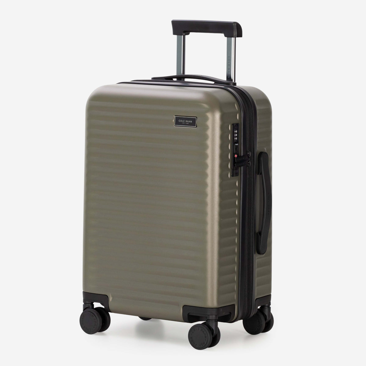 Cole Haan Luggage Deep Olive Cole Haan Traverse Series Premium Hardside Carry-On Luggage