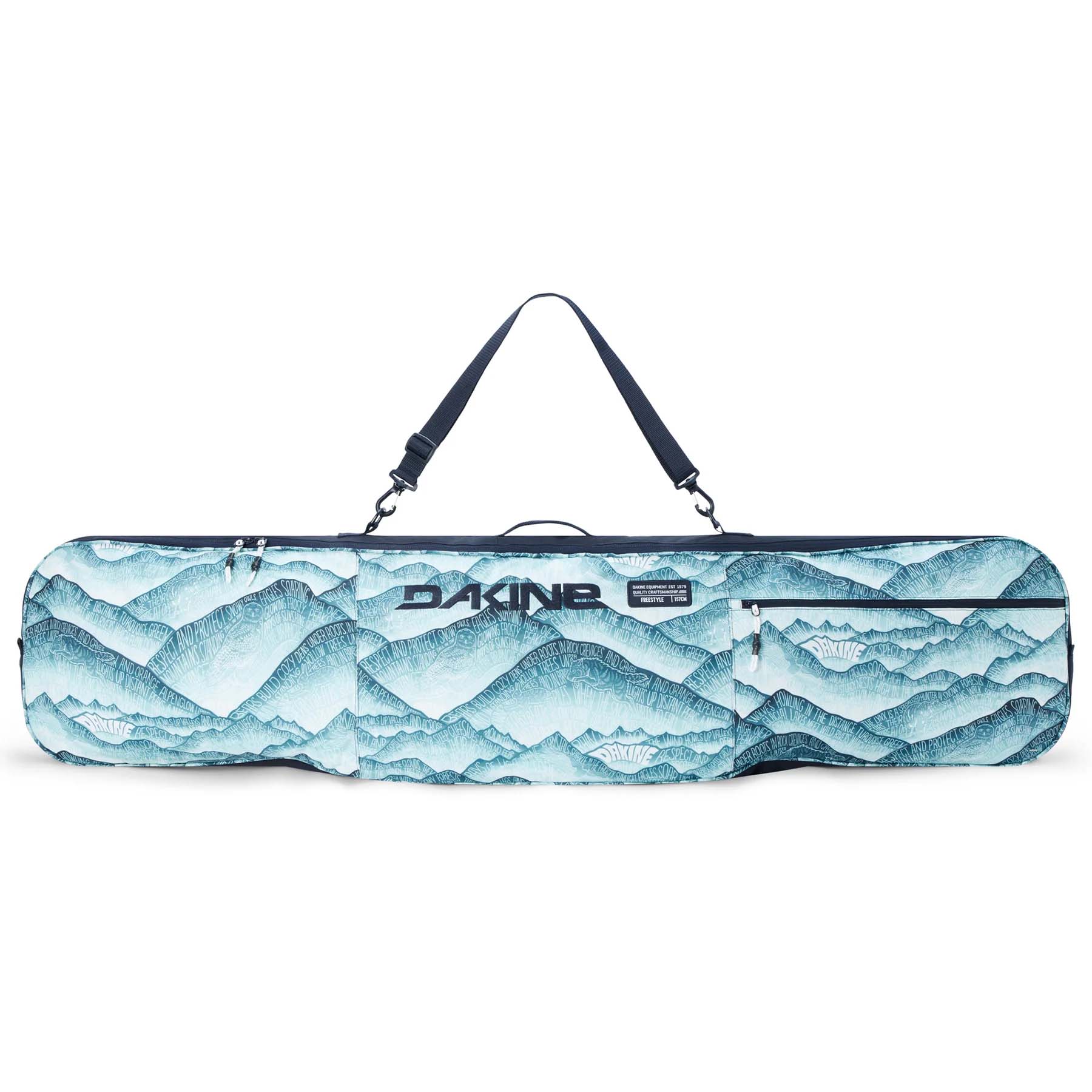 Dakine Snowboard Bag Kingdom Mountains Dakine Freestyle Snowboard Bag 157cm - Kingdom Mountains