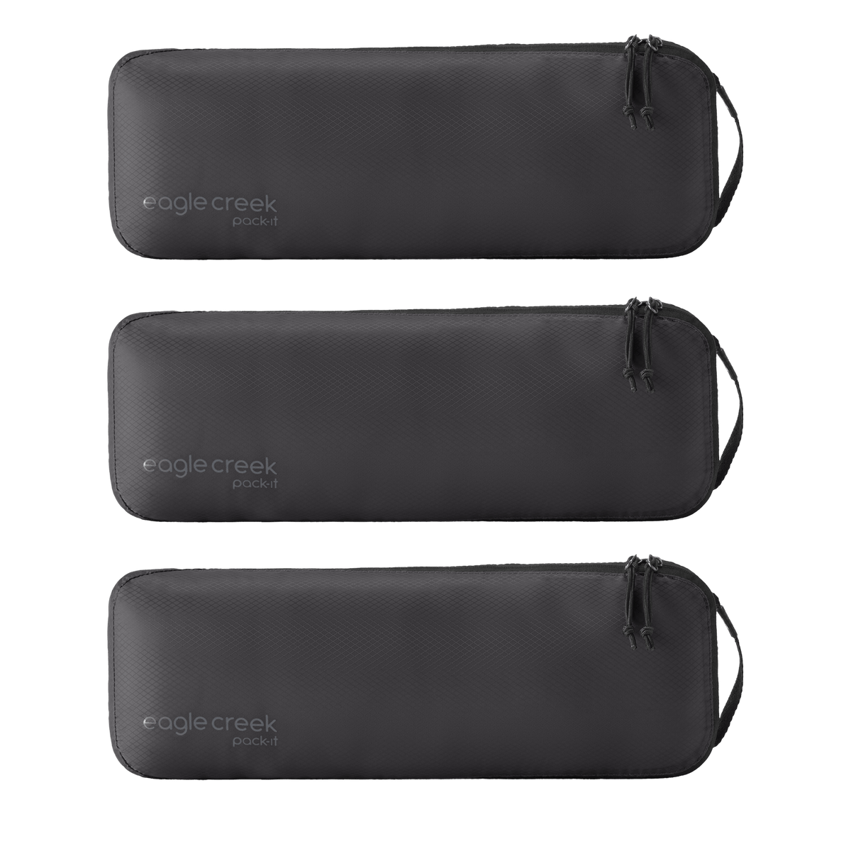 Eagle Creek Travel Accessories Black Eagle Creek Pack-It Isolate Slim Cube M/M/M Set