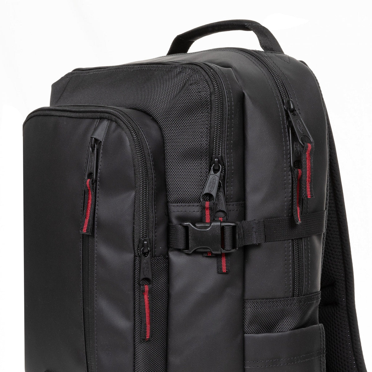 Eastpak Backpacks Top Black Eastpak Tecum L CNNCT Backpack - Top Black