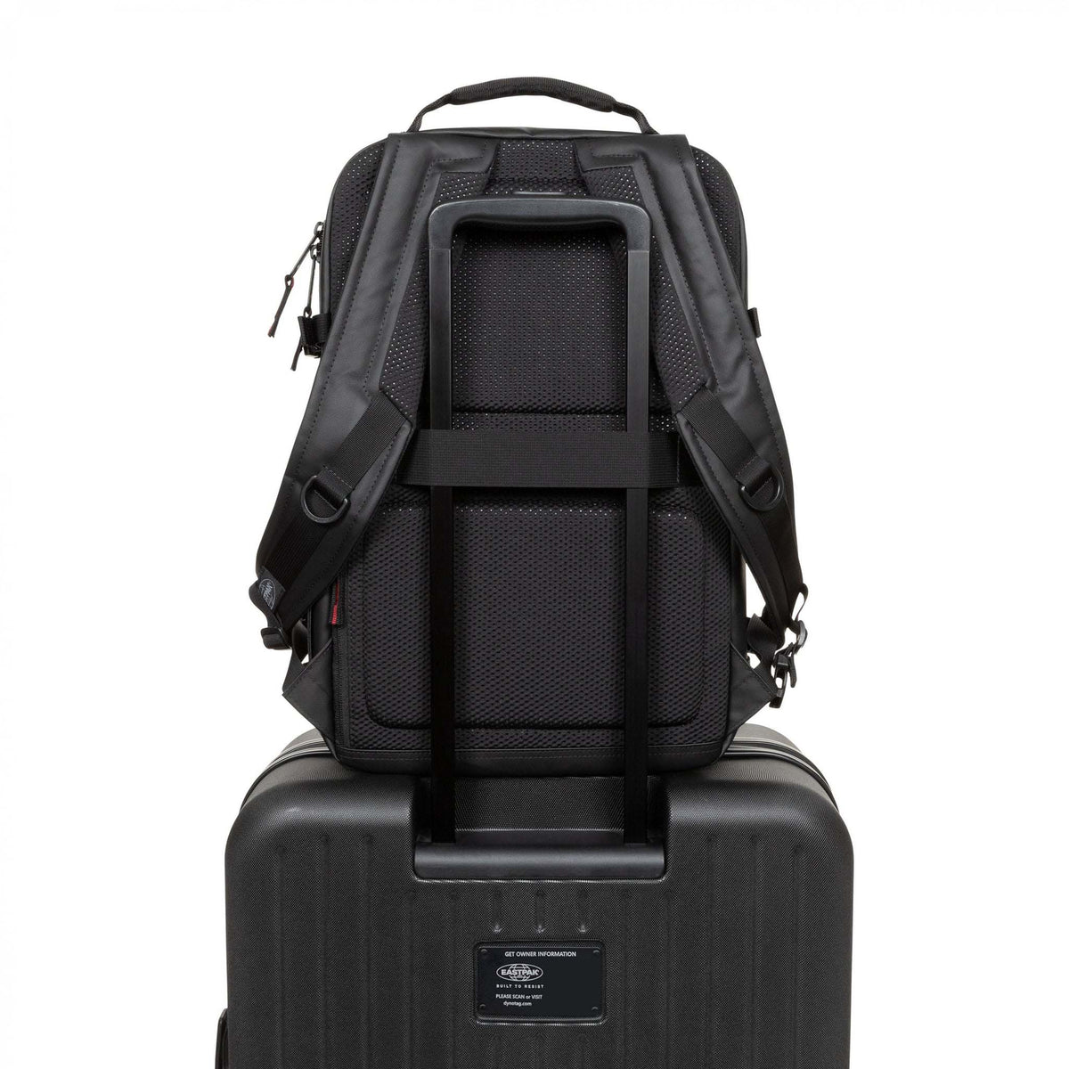Eastpak Backpacks Top Black Eastpak Tecum M CNNCT Backpack - Top Black