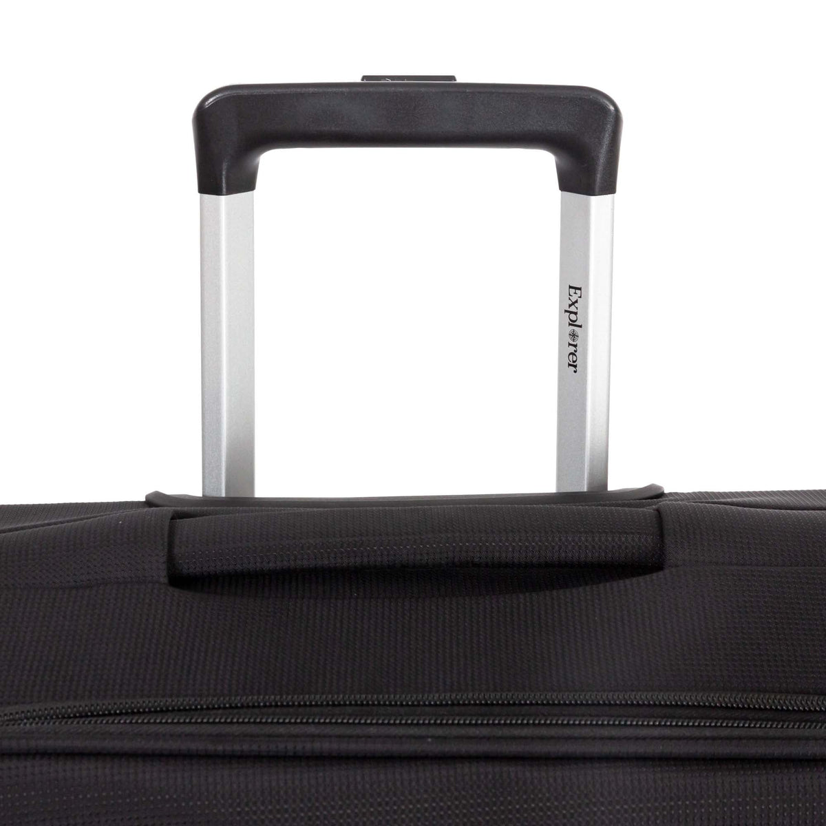 Explorer Luggage Black Explorer Onyx Carry-On Expandable Spinner Luggage