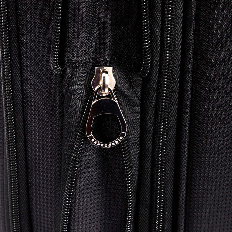 Explorer Luggage Black Explorer Onyx Carry-On Expandable Spinner Luggage