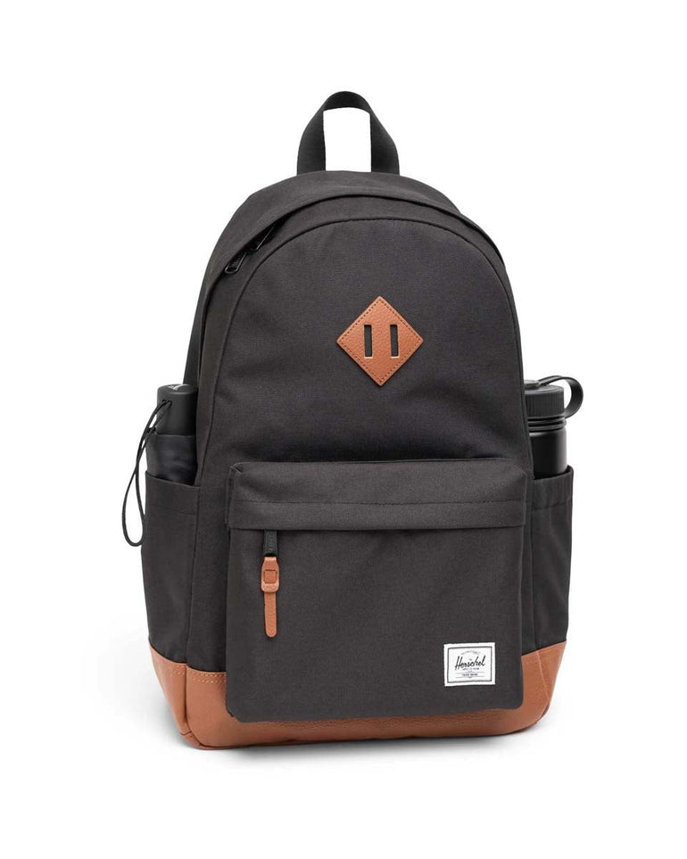 Herschel Backpacks Black/Tan Herschel Heritage Backpack - Black/Tan