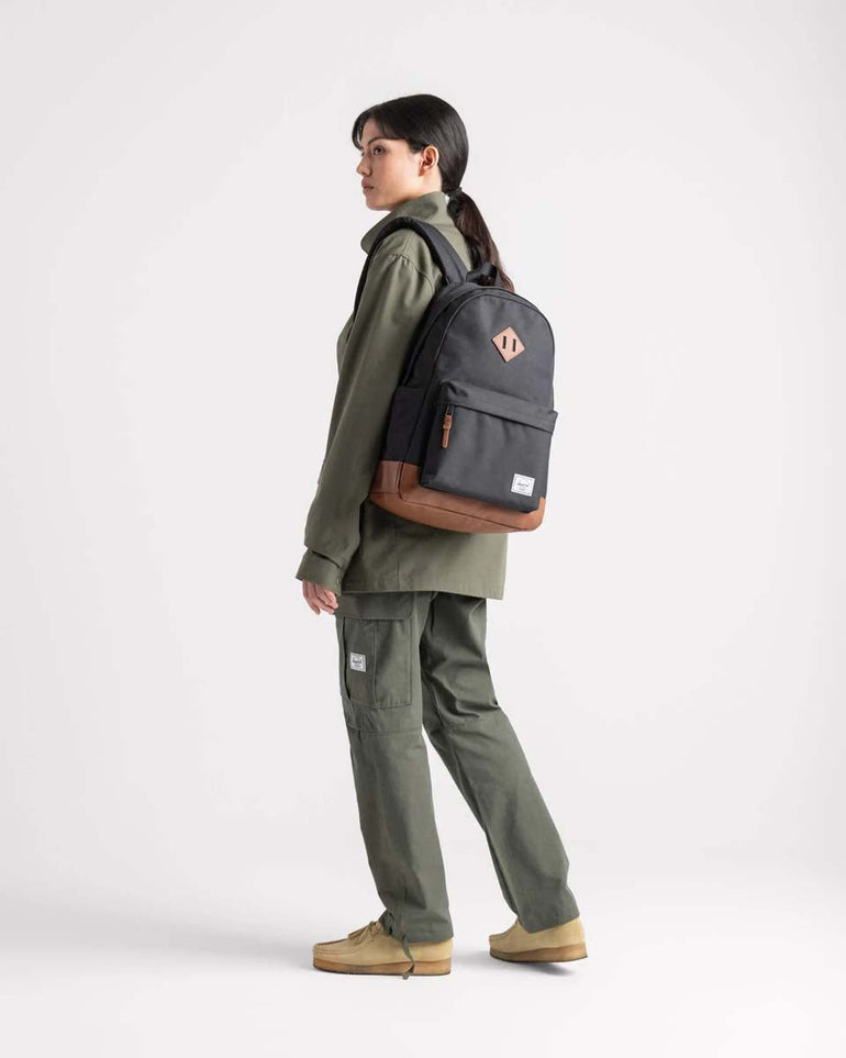 Herschel Backpacks Navy/Tan Herschel Heritage Backpack - Navy/Tan