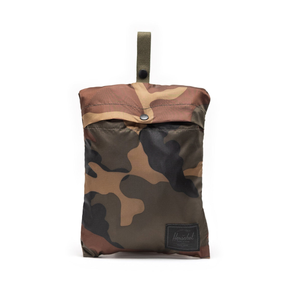 Herschel Backpacks Woodland Camo/Black Label Herschel Rome Packable Backpack - Woodland Camo/Black Label