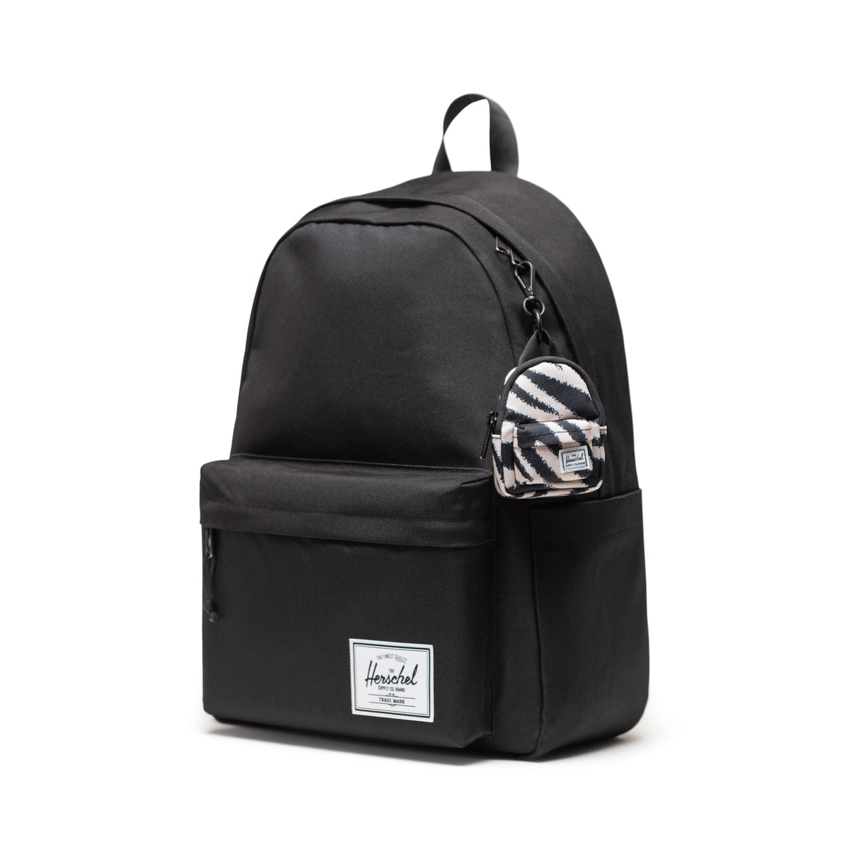 Herschel Travel Accessories Zebra Herschel Classic Backpack Bag Charm - Zebra