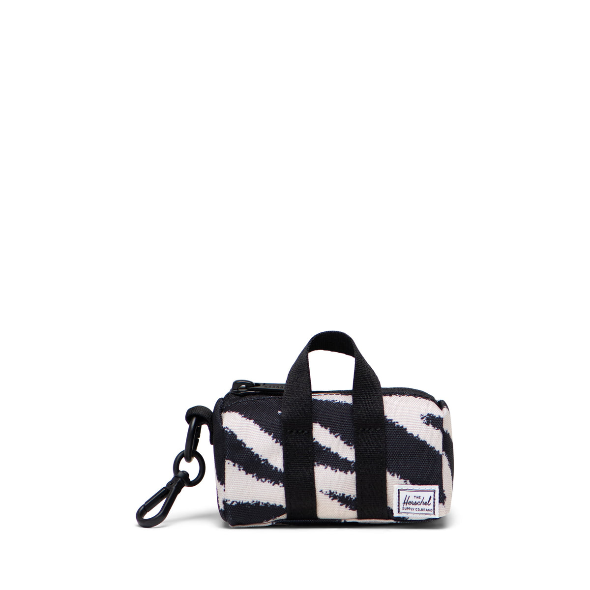 Herschel Travel Accessories Zebra Herschel Novel Duffle Bag Charm - Zebra
