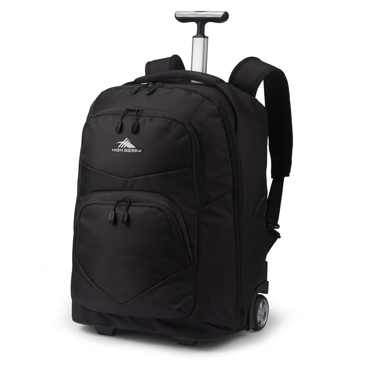 High Sierra Backpack on Wheels Black High Sierra Freewheel Pro Wheeled Backpack - Black