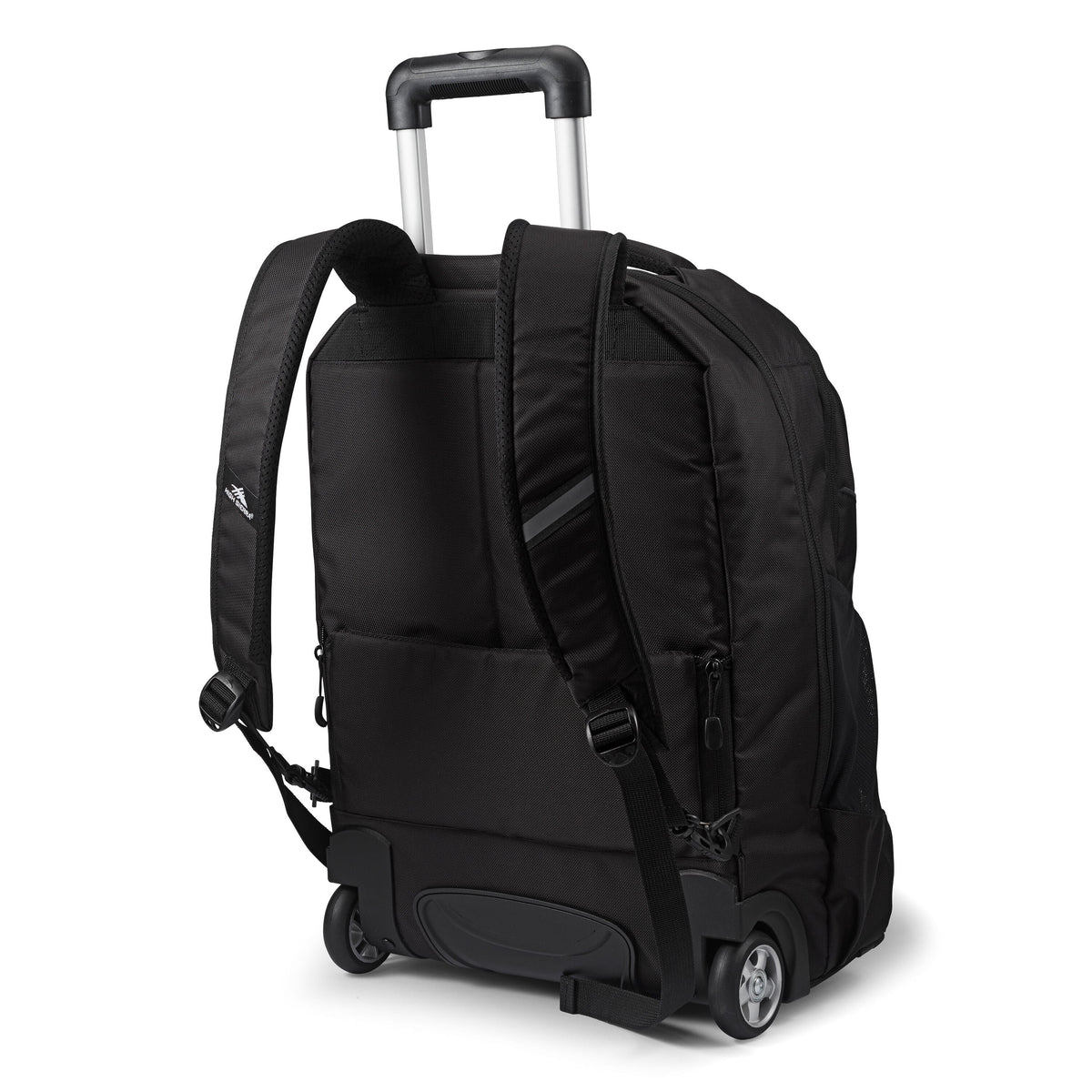 High Sierra Backpack on Wheels Black High Sierra Powerglide Pro Wheeled Backpack - Black