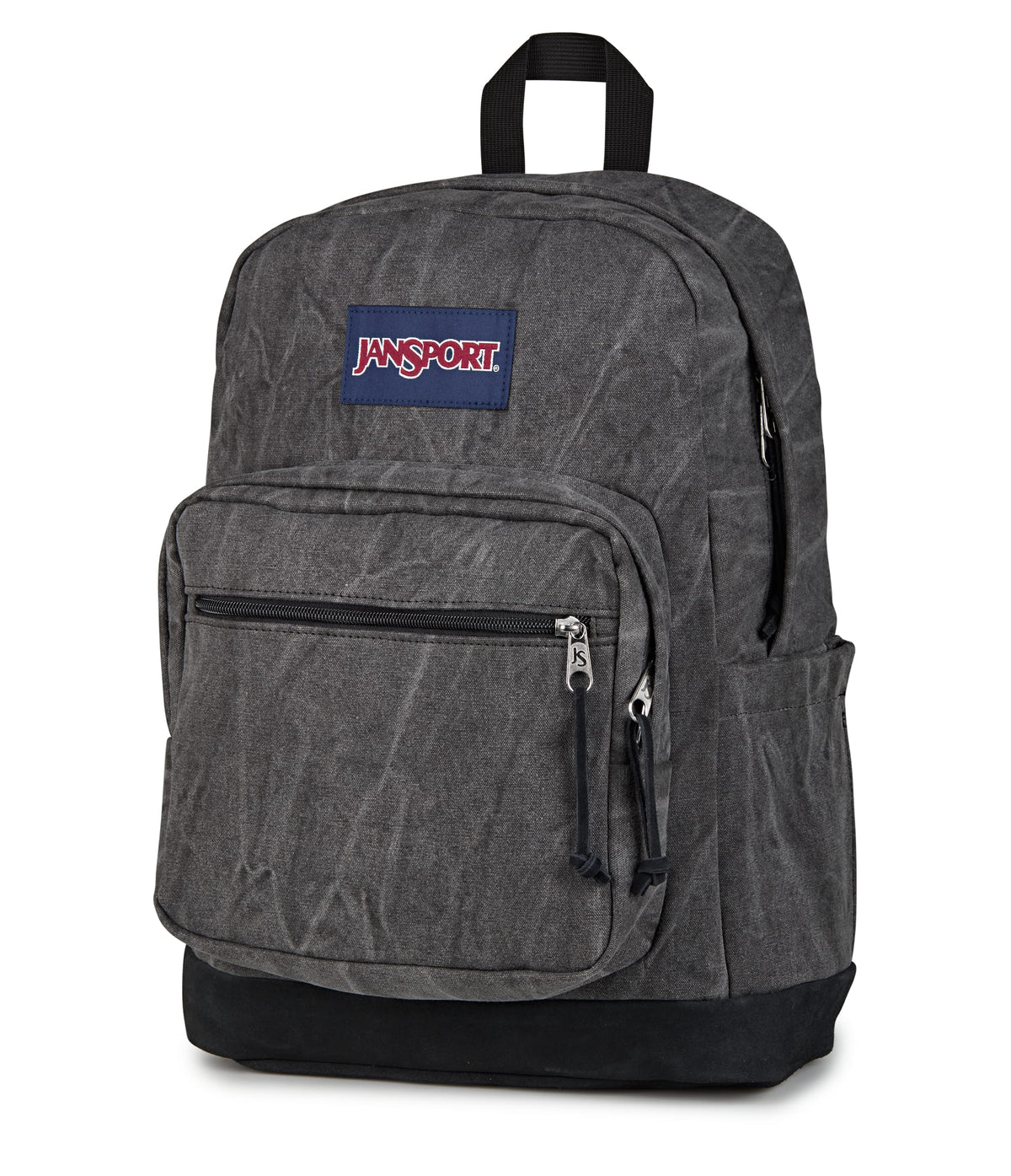 Jansport Backpacks Aged Canvas Black JanSport Right Pack Expressions - Aged Canvas Black