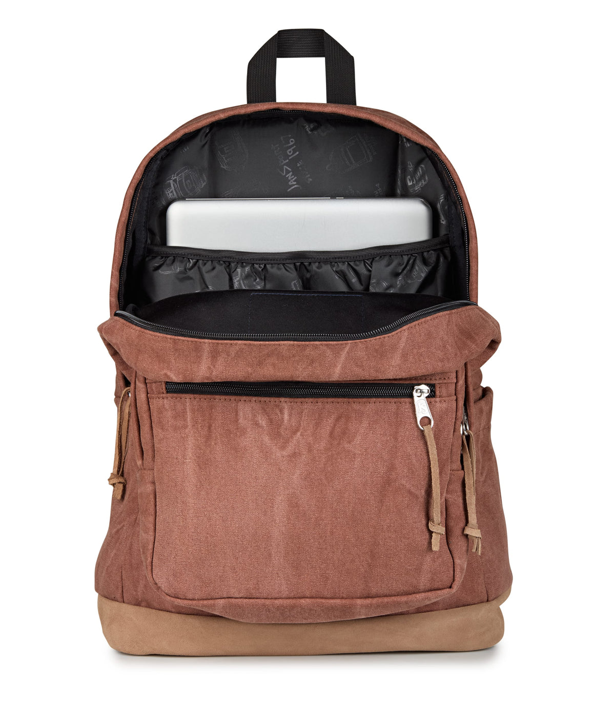 Jansport Backpacks Aged Canvas Brown JanSport Right Pack Expressions - Aged Canvas Brown