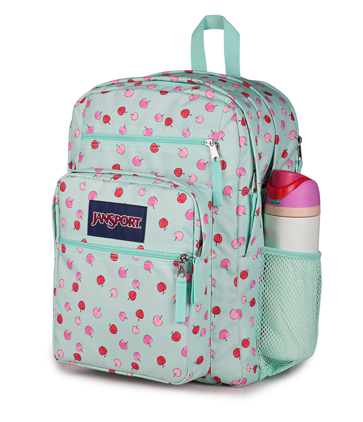 Jansport Backpacks Apple Orchard Magic Mint JanSport Big Student Backpack - Apple Orchard Magic Mint
