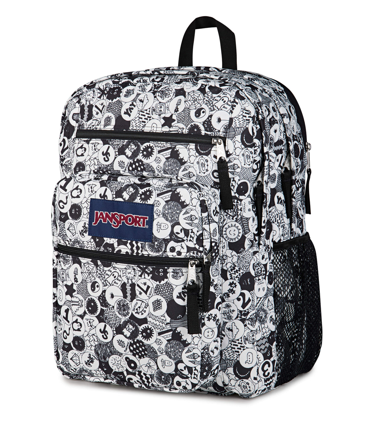 Jansport Backpacks Doodle Dots JanSport Big Student Backpack - Doodle Dots
