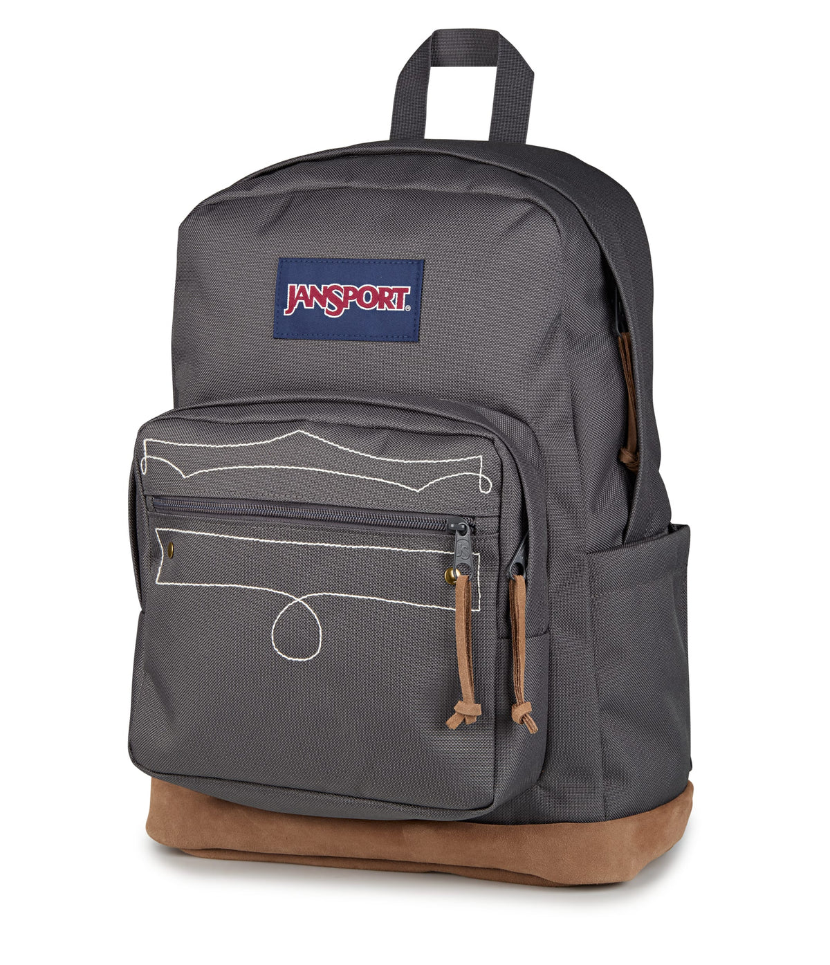 Jansport Backpacks Westbound Embroidered Grey JanSport Right Pack Expressions - Westbound Embroidered Grey