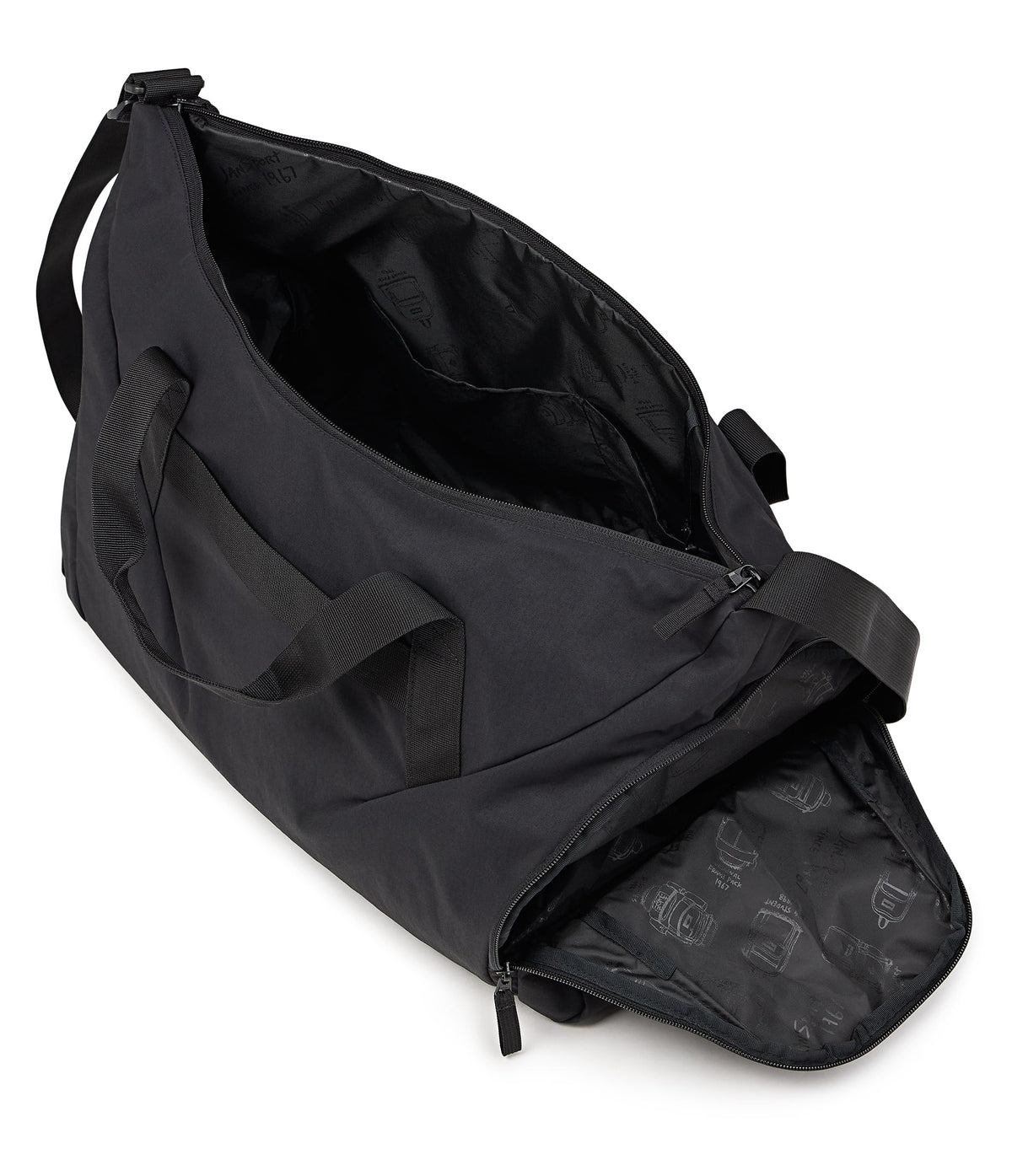 Jansport Duffles Black JanSport Recharge Gym Bag Large - Black