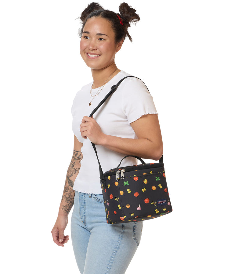 Jansport Lunch Bag Pasta Party JanSport Super Snack Lunch Bag - Pasta Party