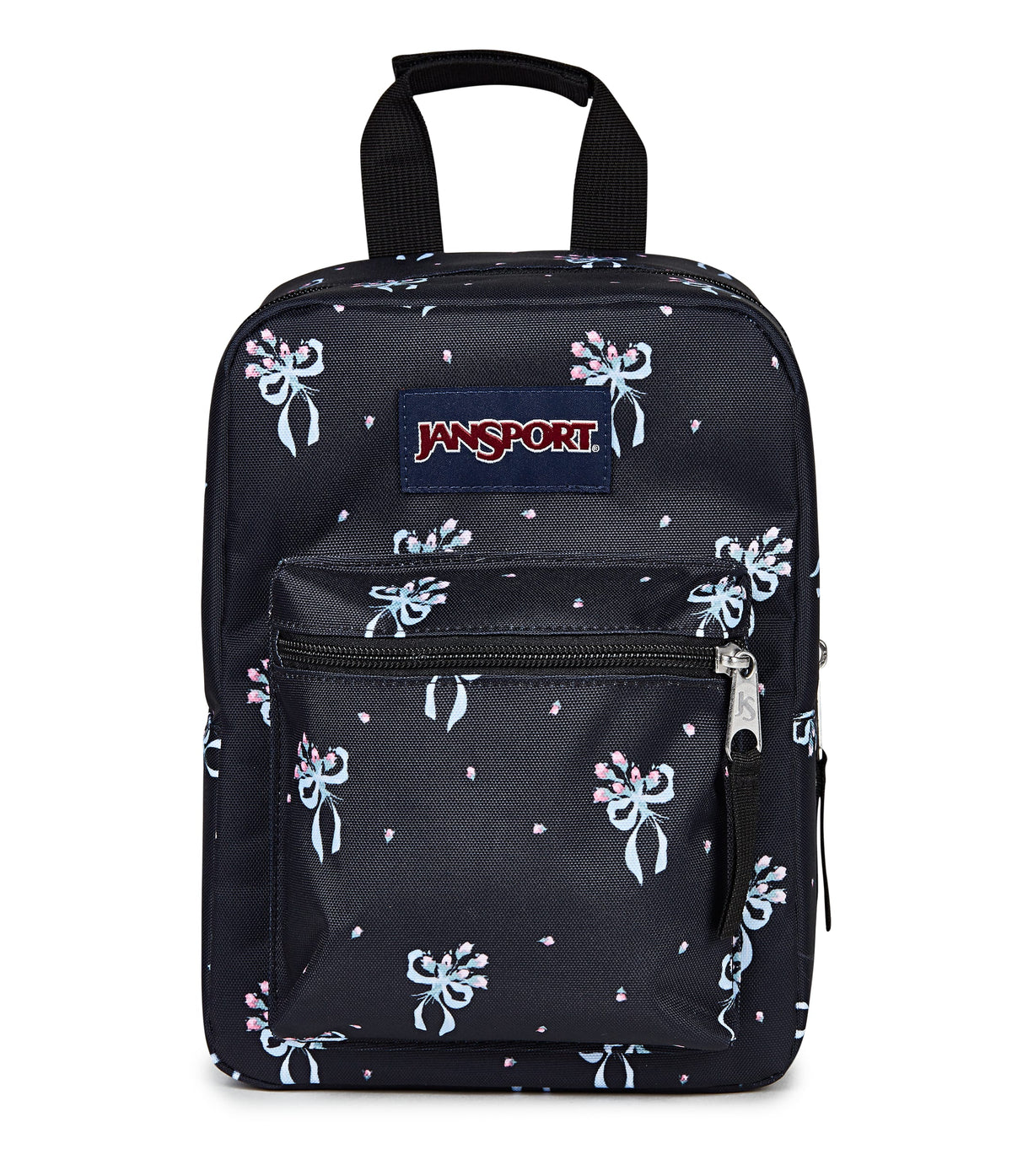 Jansport Lunch Bag Pastel Petals Black JanSport Big Break Lunch Bag - Pastel Petals Black