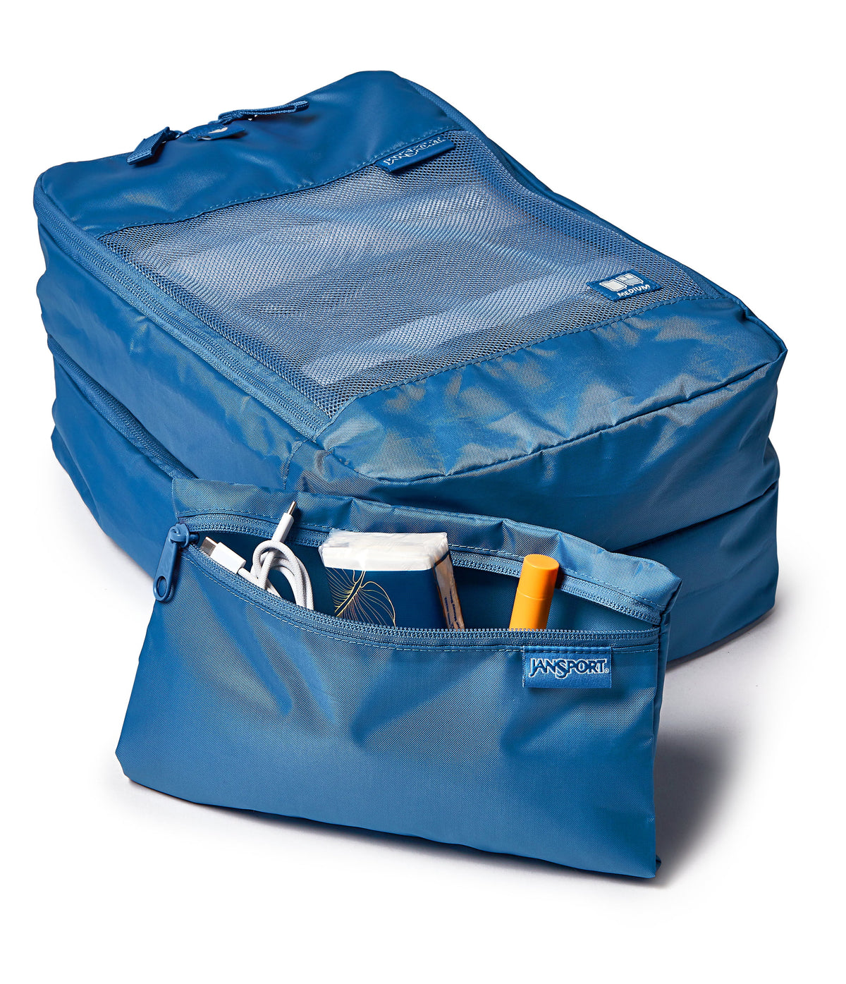 Jansport Travel Accessories Elemental Blue JanSport Good Latitude Packing Cubes - Elemental Blue