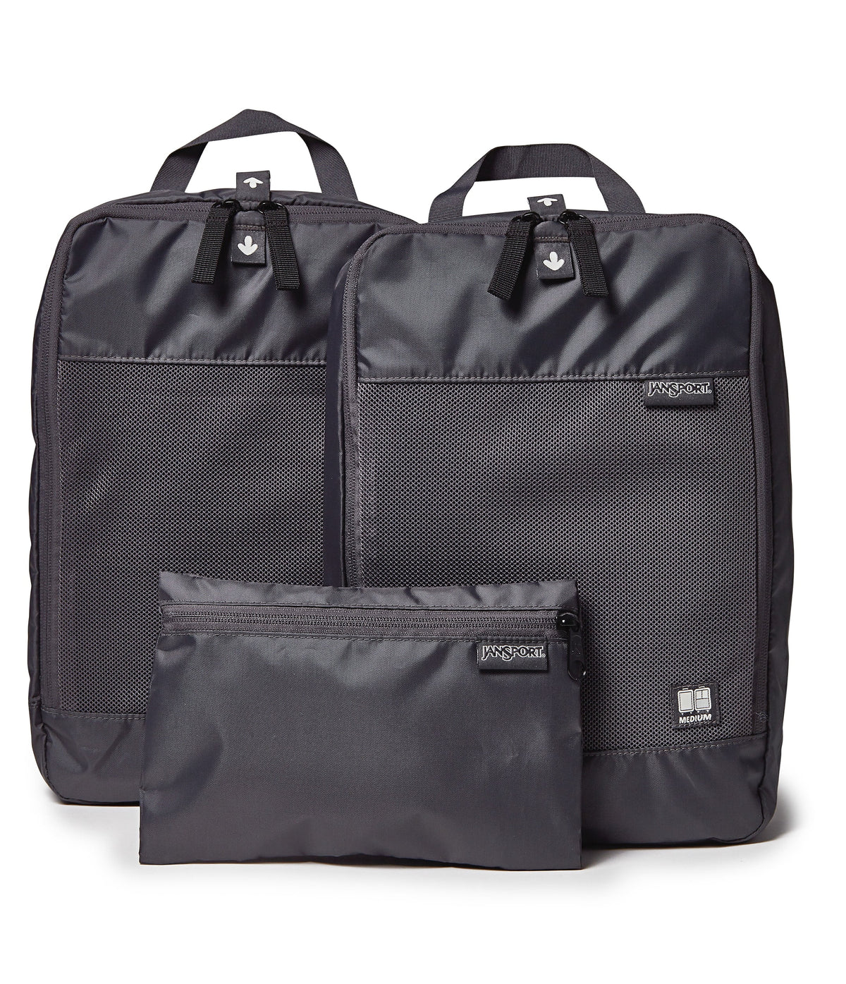 Jansport Travel Accessories Smokey Grit JanSport Good Latitude Packing Cubes - Smokey Grit