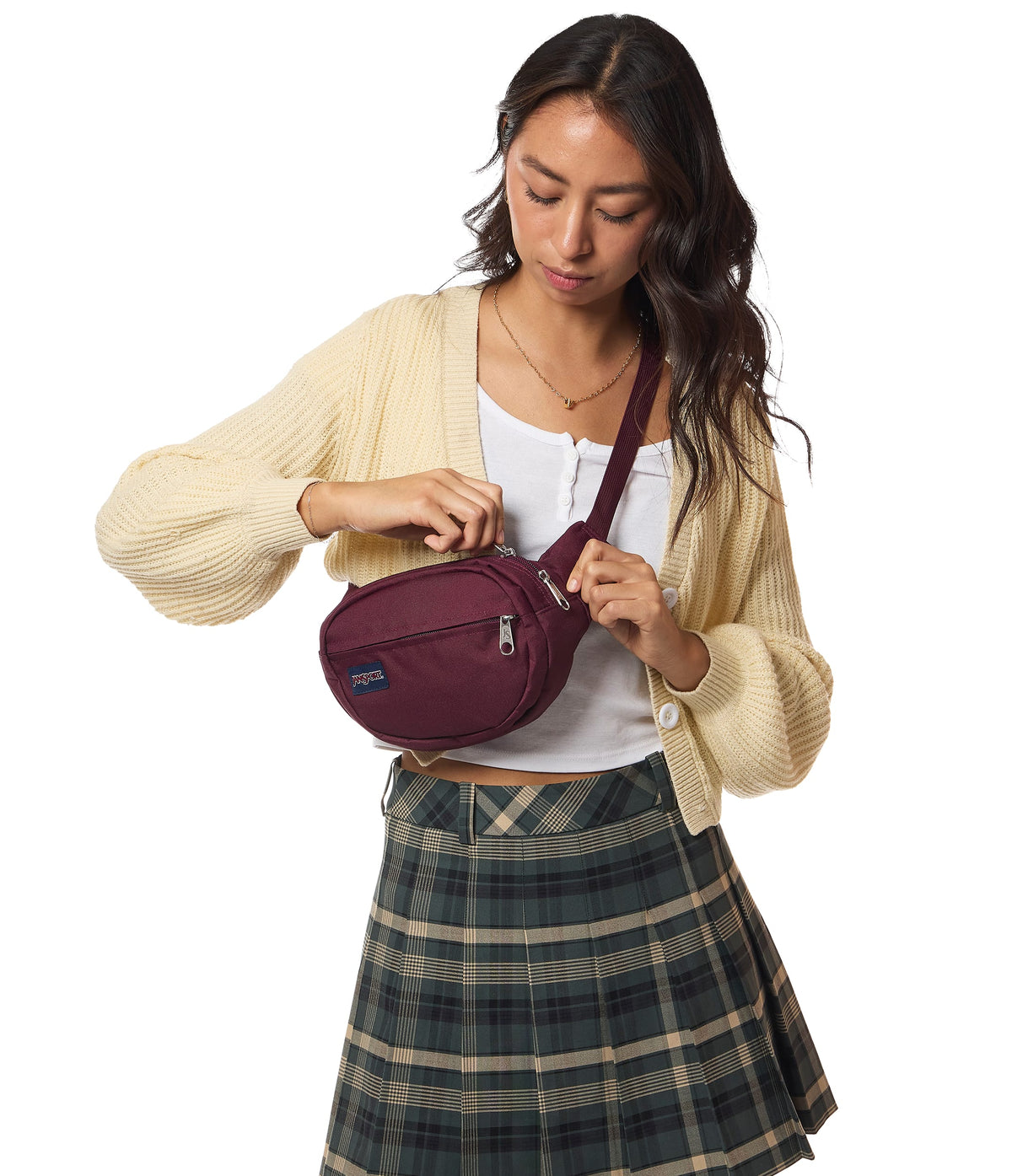 Jansport Waist Pouches Woodland Camo JanSport Fifth Avenue Fanny Pack - Woodland Camo