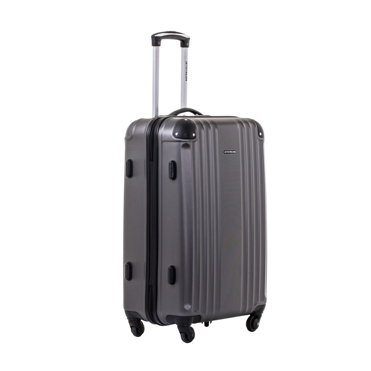 Jetstream Luggage Charcoal Jetstream 3-Piece Spinner Luggage Set